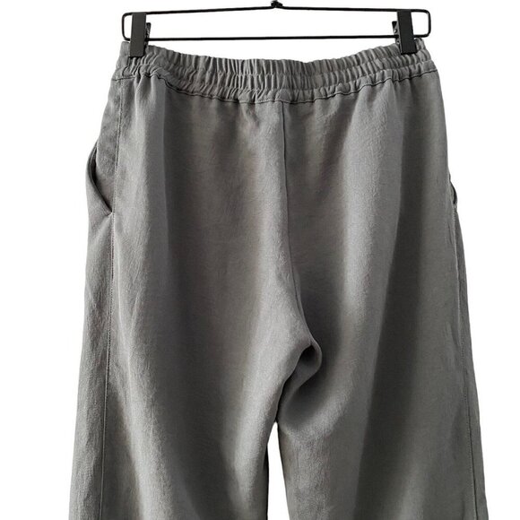 Wilfred Women's Casual Buffon Crepe Pants Joggers Green Drawstring Size Small - Picture 5 of 9